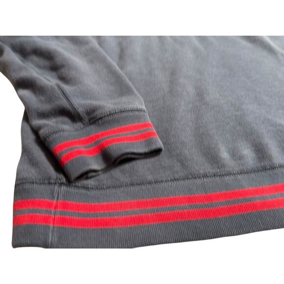 Abercrombie And Fitch Men’s Hoodie Sweatshirt Size XL Navy Blue Moose Y2K? - Picture 8 of 16